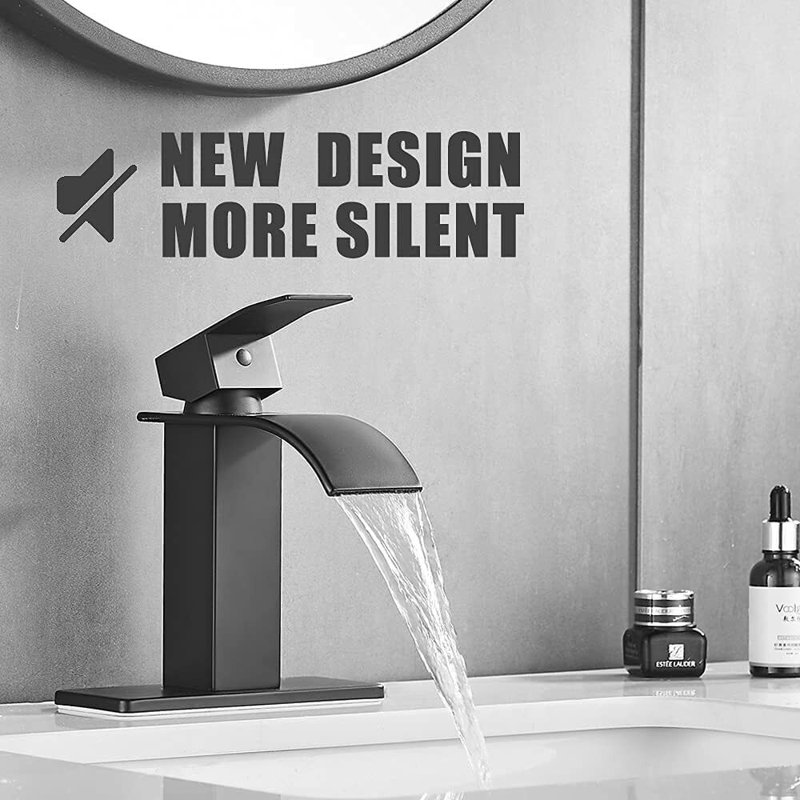 Augusts Single Hole Faucet Single Handle Bathroom Faucet Wayfair